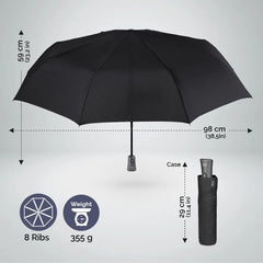 Ombrello pieghevole Apri e Chiudi Antivento Perletti Technology