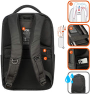 TUCANO - MARTE GRAVITY zaino con AGS per MacBook Pro 16" e Laptop 15.6"
