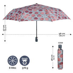 OMBRELLO APRI E CHIUDI A POIS