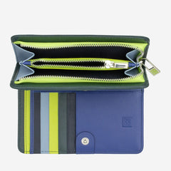Portafoglio donna con zip RFID Colorful DuDu Baleari