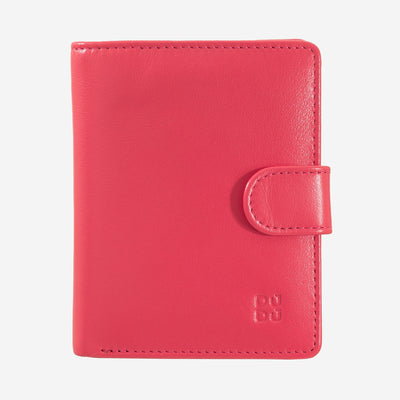 Portafoglio piccolo da donna in pelle RFID Colorful DuDu Bilbao