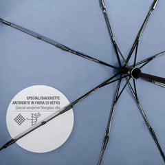 Ombrello pieghevole Apri e Chiudi Antivento Perletti Technology